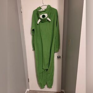 Mike Wazowski Monsters Inc Green Onesie